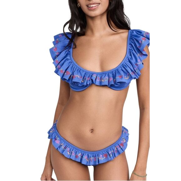 Carolina Constas Anastasia Multi Marisol Bikini Size XS Swimsuit REVOLVE NEW - Picture 6 of 6